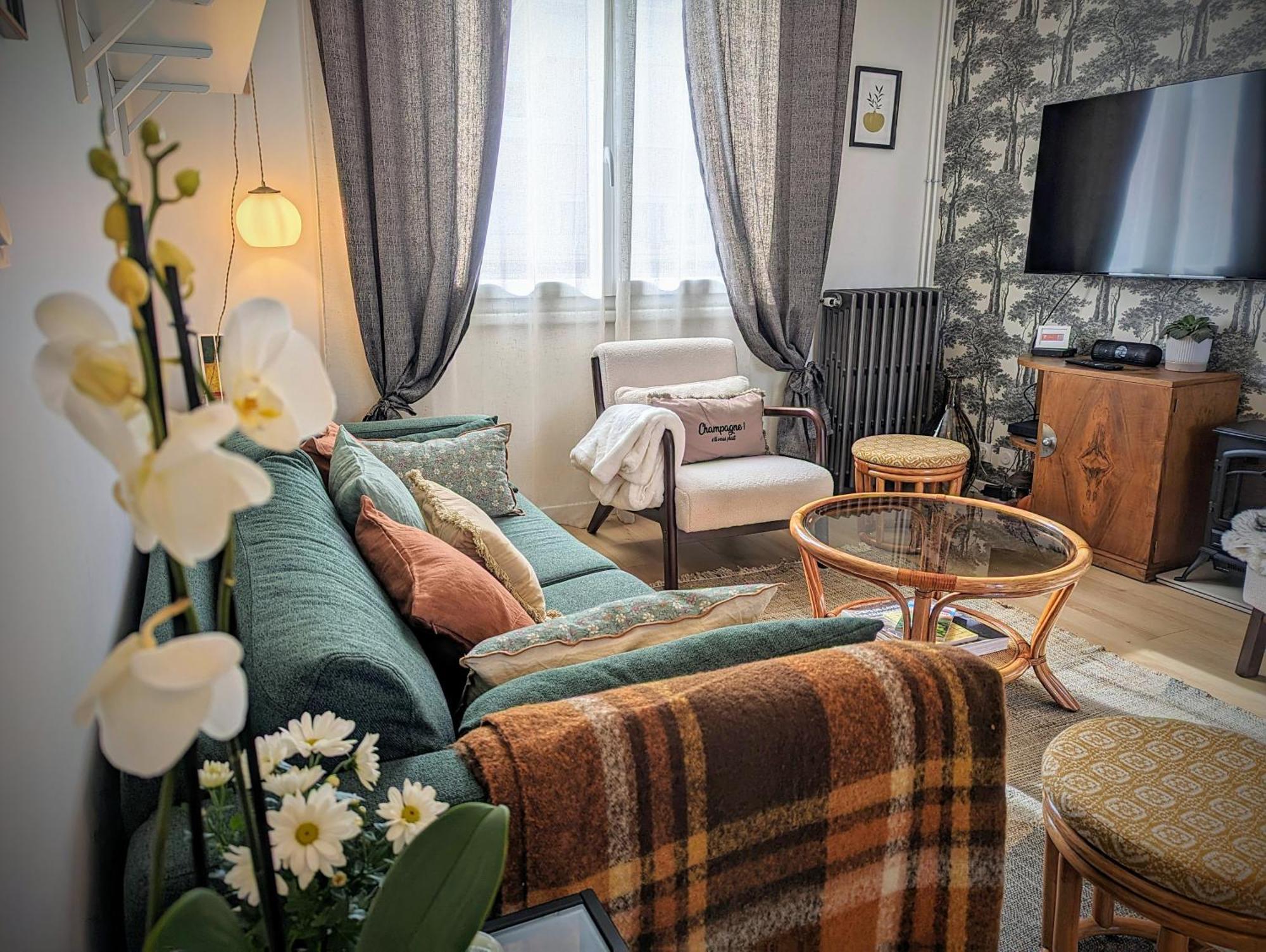 Le Cemarose: Spa, Jardin, Terrasse Et Jolie Vue Au Coeur D'Epernay Exterior photo